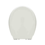 Bílé dětské WC sedátko Glacera Babynew s integrovanou vložkou a pomalým sklápěním SoftClose.