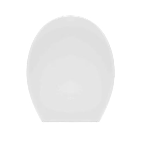 Bílé univerzální WC sedátko Glacera Easy z duroplastu se SoftClose a uchycením EasyLock