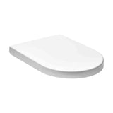 Bílé WC sedátko Glacera Easy z duroplastu s tichým SoftClose sklápěním a uchycením EasyLock