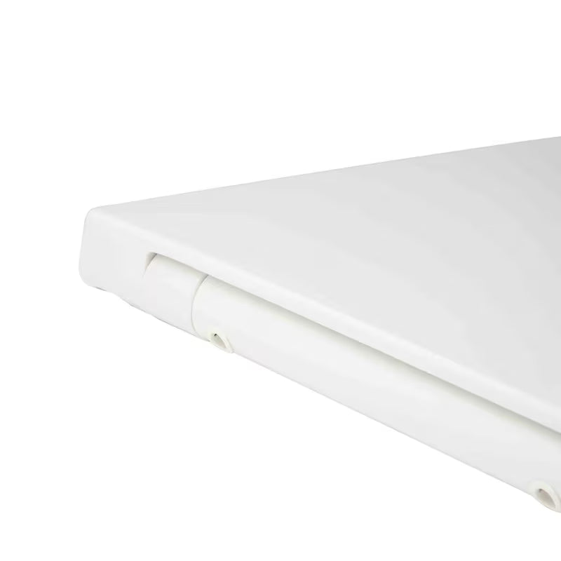 Bílé WC sedátko Glacera Easy z duroplastu s tichým SoftClose sklápěním a uchycením EasyLock