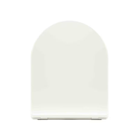 Bílé super tenké WC sedátko Glacera EasySlim44 z duroplastu s panty SoftClose a uchycením EasyLock.