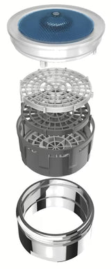 Chromový perlátor Grohe s vnějším závitem M 24 x 1 a povrchem Grohe StarLight