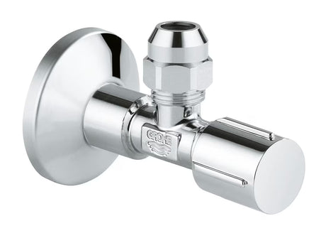 Grohe rohový ventil s krytkou v chromu pro nástěnnou přípojku DN 15