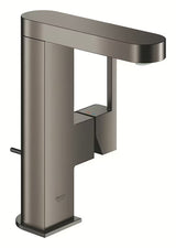 Umyvadlová páková baterie Grohe Plus velikost M v provedení kartáčovaný Hard Graphite s otočnou výpustí