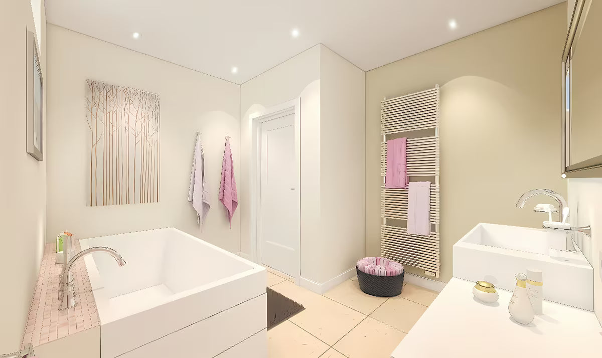 Podomítkové těleso Grohe se základním rámem pro instalaci pod obklad