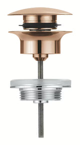 Grohe výpust k umyvadlu se zaskakovacím uzavíracím krytem v provedení brushed warm sunset.