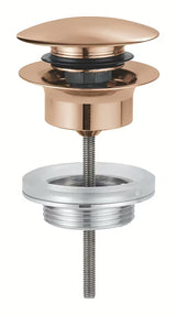 Grohe výpust k umyvadlu se zaskakovacím uzavíracím krytem v provedení brushed warm sunset.