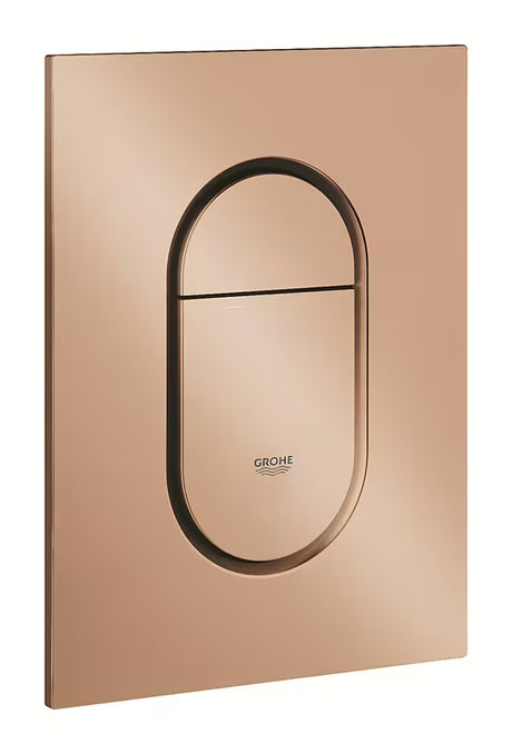 Splachovací ovládací tlačítko Grohe Arena Cosmopolitan S v barvě kartáčovaný Warm Sunset