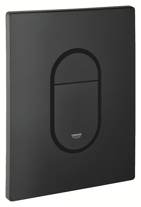 Ovládací tlačítko Grohe Arena Cosmopolitan v barvě phantom black s matným povrchem