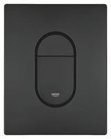 Ovládací tlačítko Grohe Arena Cosmopolitan v barvě phantom black s matným povrchem