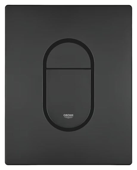 Ovládací tlačítko Grohe Arena Cosmopolitan v barvě phantom black s matným povrchem