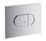 Chromové ovládací tlačítko Grohe Arena Cosmopolitan pro 2-činné splachování nebo start/stop