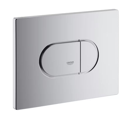 Chromové ovládací tlačítko Grohe Arena Cosmopolitan pro 2-činné splachování nebo start/stop
