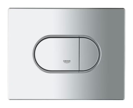 Chromové ovládací tlačítko Grohe Arena Cosmopolitan pro 2-činné splachování nebo start/stop