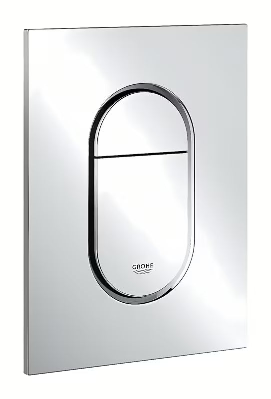 Chromové ovládací splachovací tlačítko Grohe Arena Cosmopolitan S pro podomítkové nádrže