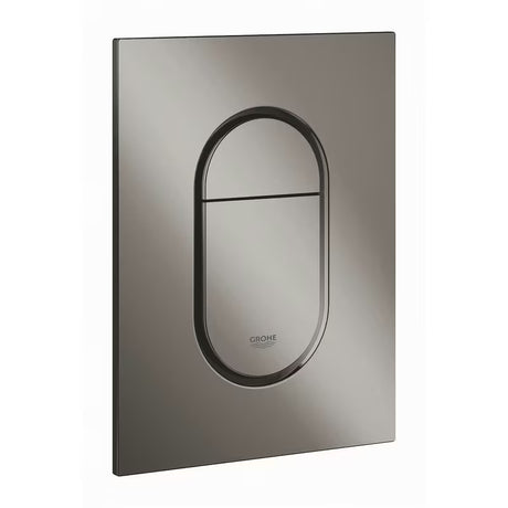 Splachovací tlačítko Grohe Arena Cosmopolitan S v barvě hard graphite pro podomítkové nádrže