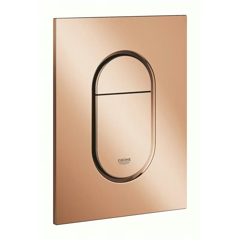 Splachovací tlačítko Grohe Arena Cosmopolitan S v barvě warm sunset pro podomítkové nádrže