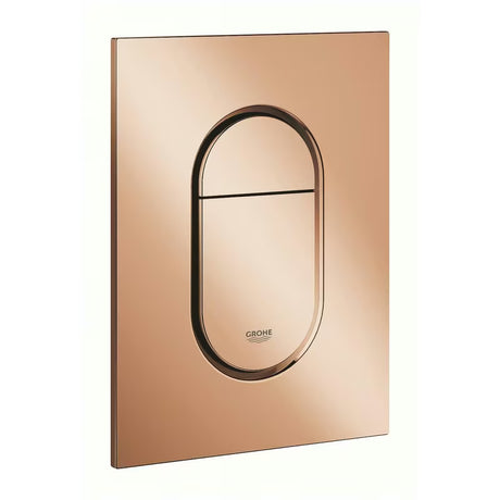 Splachovací tlačítko Grohe Arena Cosmopolitan S v barvě warm sunset pro podomítkové nádrže