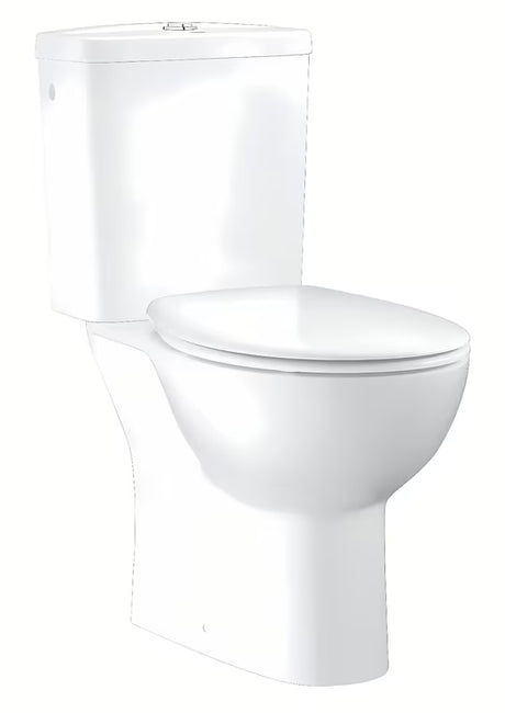 Grohe Bau Ceramic WC kombi v barvě Alpine White se splachovací nádrží a sedátkem SoftClose