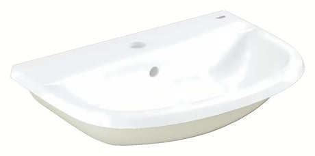 Zápustné umyvadlo Grohe Bau Ceramic 55 v barvě alpine white s přepadem a otvorem pro baterii