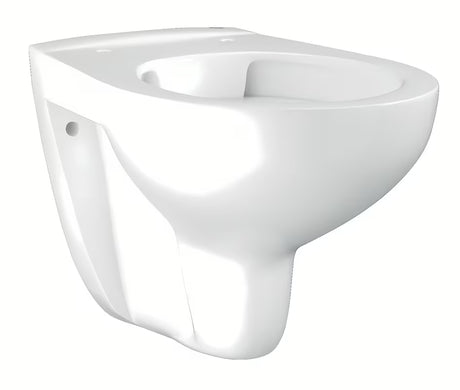 Závěsné WC Grohe Bau Ceramic v bílé barvě Alpine White s bezokrajovou Rimless konstrukcí
