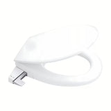 Manuální bidetové sedátko Grohe Bau Ceramic z duroplastu s funkcí SoftClose v barvě alpine-white.