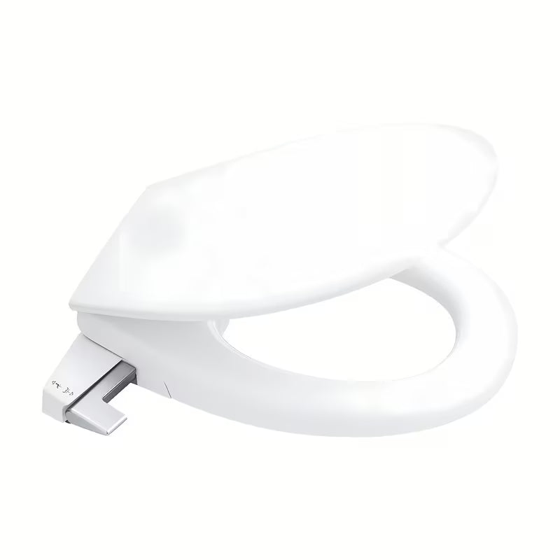Manuální bidetové sedátko Grohe Bau Ceramic z duroplastu s funkcí SoftClose v barvě alpine-white.