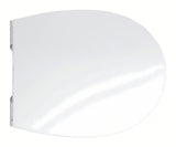 WC sedátko Grohe Bau Ceramic z duroplastu v barvě alpine-white se SoftClose a EasyLock