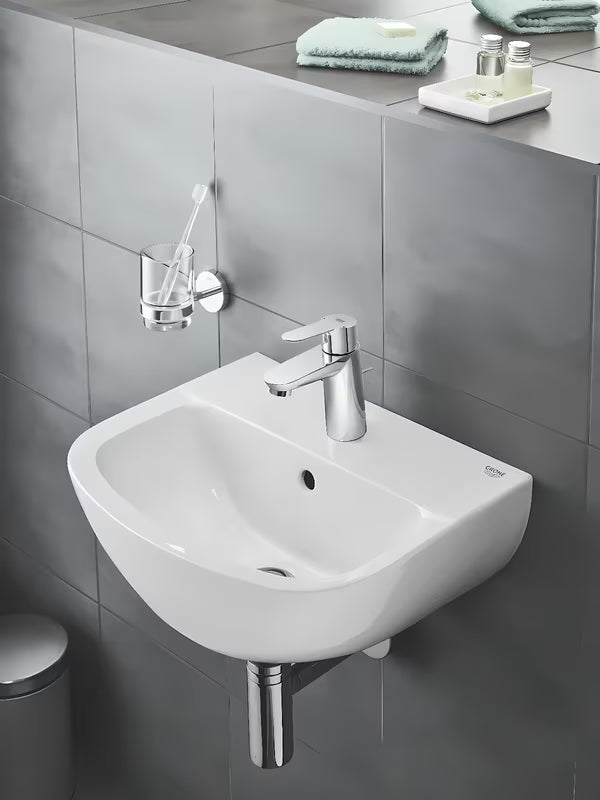 Chromový držák mýdlenky Grohe BauCosmopolitan bez skleničky se skrytým upevněním