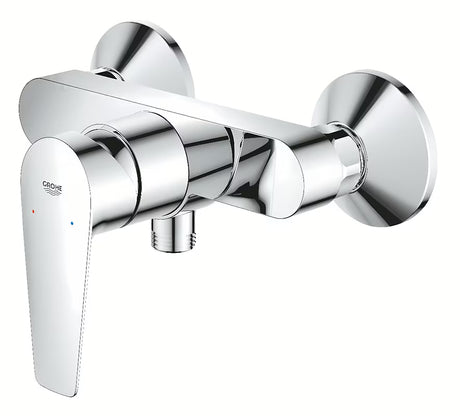 Páková nástěnná sprchová baterie Grohe BauEdge v chromovém provedení bez sprchového setu