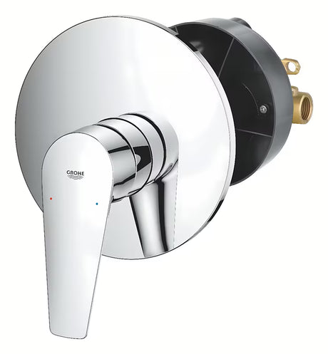 Grohe BauEdge podomítková páková sprchová baterie v chromovém provedení včetně podomítkového tělesa