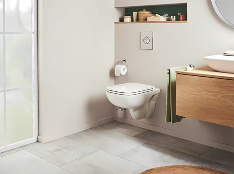 Grohe BauEdge Ceramic WC sedátko z duroplastu se SoftClose a EasyLock v barvě alpine-white