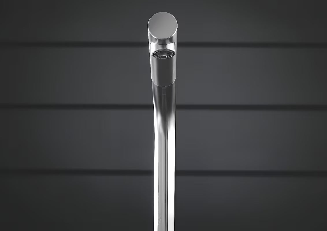 Grohe Blue Home dřezová baterie supersteel s filtrační funkcí a chladičem pro perlivou vodu