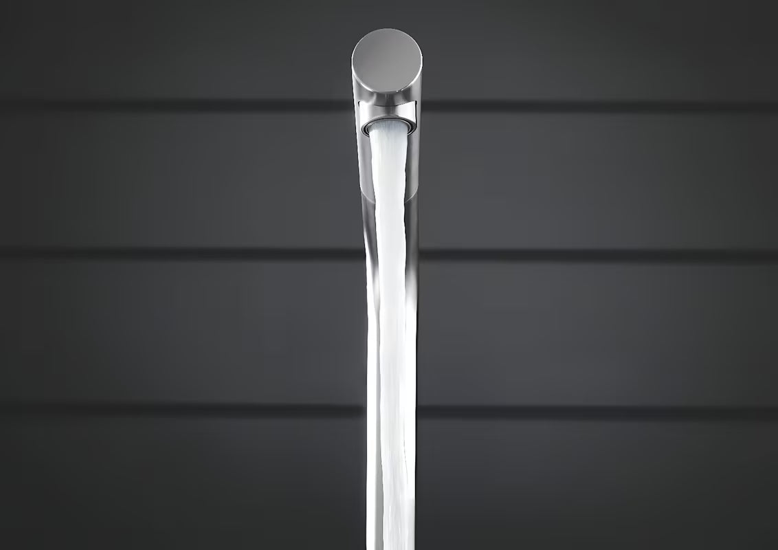 Grohe Blue Home dřezová baterie supersteel s filtrační funkcí a chladičem pro perlivou vodu