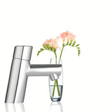 Chromový sloupkový umyvadlový ventil Grohe Concetto velikosti XS s krátkou výpustí