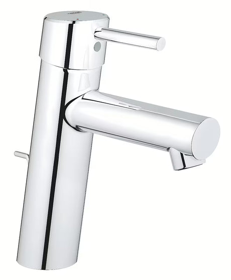 Chromová umyvadlová baterie Grohe Concetto New s pákovým ovládáním a odtokovou soupravou