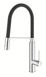 Chromová kuchyňská dřezová baterie Grohe Concetto New s vysokou otočnou výpustí a vytahovací sprškou