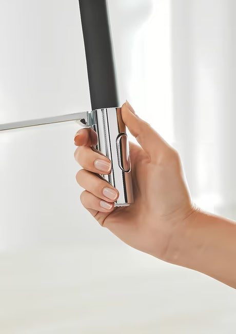 Chromová kuchyňská dřezová baterie Grohe Concetto New s vysokou otočnou výpustí a vytahovací sprškou