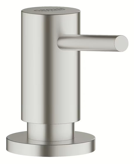 Dávkovač mýdla Grohe Cosmopolitan v povrchové úpravě supersteel z broušené nerezové oceli