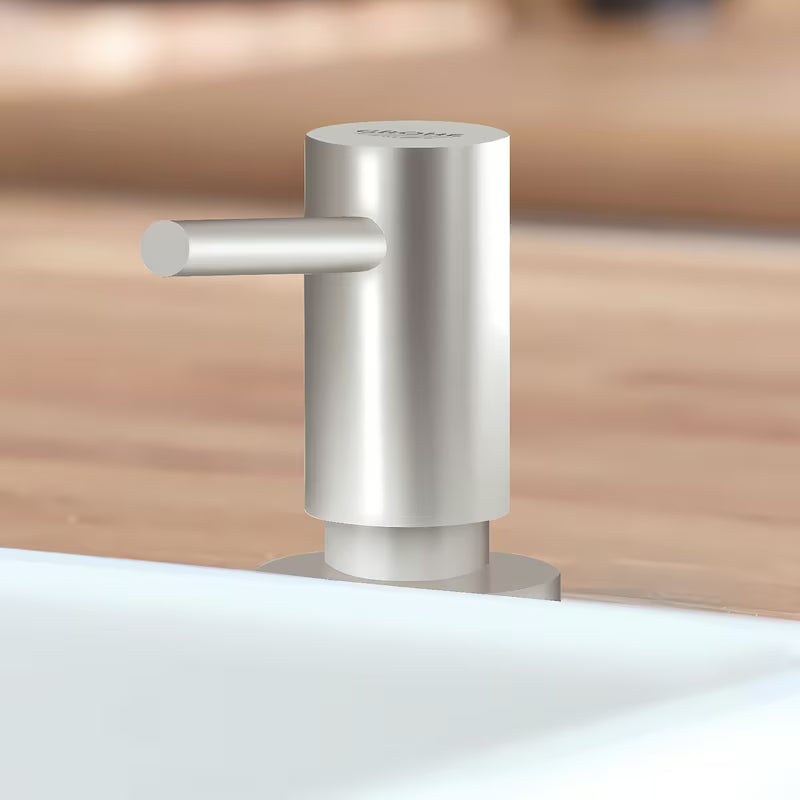 Dávkovač mýdla Grohe Cosmopolitan v povrchové úpravě supersteel z broušené nerezové oceli