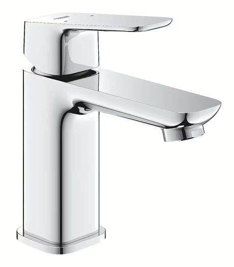 Chromová páková umyvadlová baterie Grohe Cubeo bez výpusti v lesklém provedení