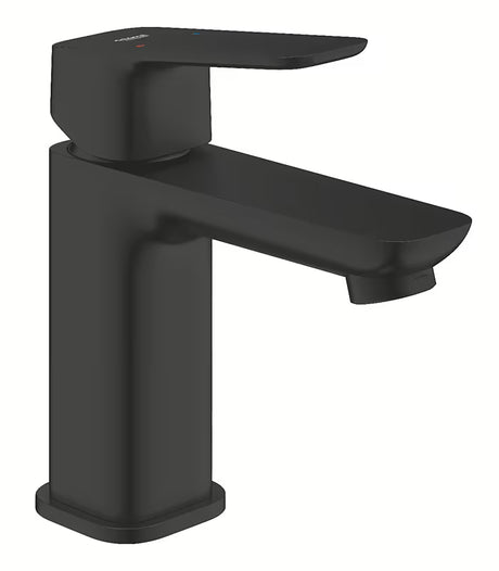 Grohe Cubeo páková umyvadlová baterie v matně černém provedení bez výpusti