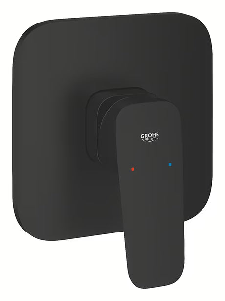 Grohe Cubeo podomítková sprchová baterie v černé matné barvě s pákovým ovládáním