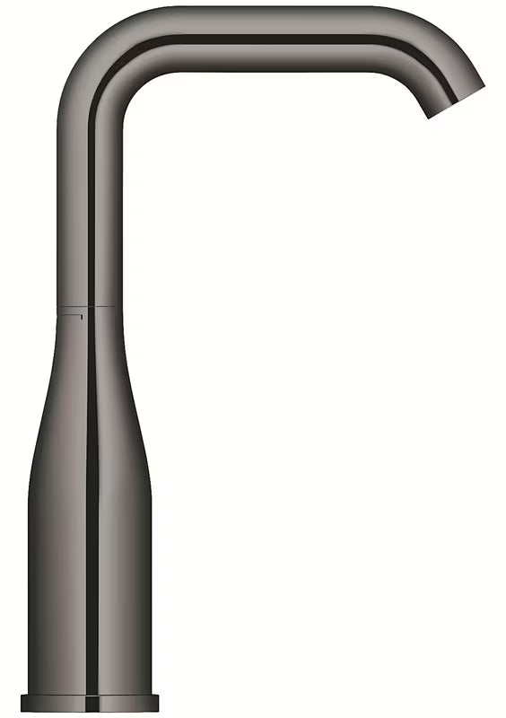 Páková stojánková umyvadlová baterie Grohe Essence s výpustí v provedení hard graphite.