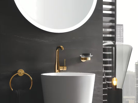 Grohe Essence páková stojánková umyvadlová baterie s výpustí v provedení cool sunrise