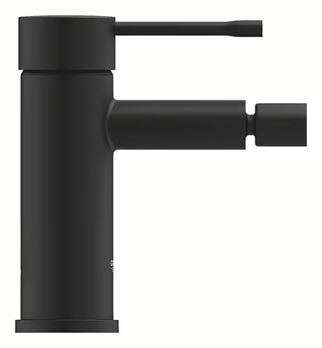Bidetová páková baterie Grohe Essence v barvě phantom black s kloubovým perlátorem