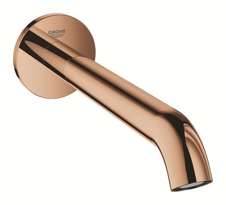 Vanový výtok Grohe Essence New v provedení warm sunset v lesku pro montáž na stěnu
