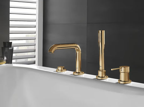 Vanová baterie Grohe Essence New s ruční sprchou v povrchové úpravě Cool Sunrise