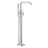 Podlahová vanová baterie Grohe Essence New v chromu s ruční sprchou a otočným výtokem