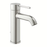 Umyvadlová páková baterie Grohe Essence New s vysokou výpustí a povrchem supersteel.